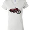 Women's Short Sleeve V-Neck T-Shirt Thumbnail