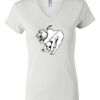 Women's Short Sleeve V-Neck T-Shirt Thumbnail