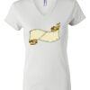 Women's Short Sleeve V-Neck T-Shirt Thumbnail