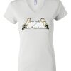 Women's Short Sleeve V-Neck T-Shirt Thumbnail