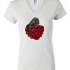 Women's Short Sleeve V-Neck T-Shirt Thumbnail