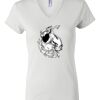 Women's Short Sleeve V-Neck T-Shirt Thumbnail