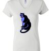 Women's Short Sleeve V-Neck T-Shirt Thumbnail