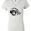 Women's Short Sleeve V-Neck T-Shirt Thumbnail