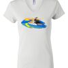 Women's Short Sleeve V-Neck T-Shirt Thumbnail