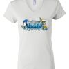 Women's Short Sleeve V-Neck T-Shirt Thumbnail