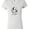 Women's Short Sleeve V-Neck T-Shirt Thumbnail