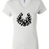 Women's Short Sleeve V-Neck T-Shirt Thumbnail