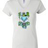 Women's Short Sleeve V-Neck T-Shirt Thumbnail