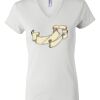 Women's Short Sleeve V-Neck T-Shirt Thumbnail