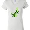 Women's Short Sleeve V-Neck T-Shirt Thumbnail