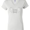 Women's Short Sleeve V-Neck T-Shirt Thumbnail