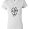 Women's Short Sleeve V-Neck T-Shirt Thumbnail