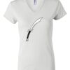 Women's Short Sleeve V-Neck T-Shirt Thumbnail