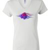 Women's Short Sleeve V-Neck T-Shirt Thumbnail