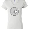 Women's Short Sleeve V-Neck T-Shirt Thumbnail