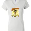 Women's Short Sleeve V-Neck T-Shirt Thumbnail