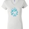 Women's Short Sleeve V-Neck T-Shirt Thumbnail