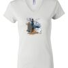 Women's Short Sleeve V-Neck T-Shirt Thumbnail