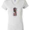 Women's Short Sleeve V-Neck T-Shirt Thumbnail