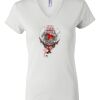 Women's Short Sleeve V-Neck T-Shirt Thumbnail