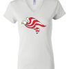 Women's Short Sleeve V-Neck T-Shirt Thumbnail