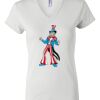 Women's Short Sleeve V-Neck T-Shirt Thumbnail