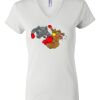 Women's Short Sleeve V-Neck T-Shirt Thumbnail