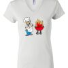 Women's Short Sleeve V-Neck T-Shirt Thumbnail