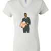 Women's Short Sleeve V-Neck T-Shirt Thumbnail