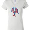 Women's Short Sleeve V-Neck T-Shirt Thumbnail