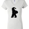 Women's Short Sleeve V-Neck T-Shirt Thumbnail