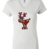 Women's Short Sleeve V-Neck T-Shirt Thumbnail