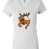 Women's Short Sleeve V-Neck T-Shirt Thumbnail