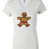 Women's Short Sleeve V-Neck T-Shirt Thumbnail