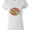 Women's Short Sleeve V-Neck T-Shirt Thumbnail