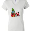 Women's Short Sleeve V-Neck T-Shirt Thumbnail