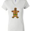 Women's Short Sleeve V-Neck T-Shirt Thumbnail