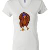 Women's Short Sleeve V-Neck T-Shirt Thumbnail