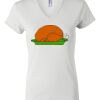 Women's Short Sleeve V-Neck T-Shirt Thumbnail