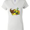 Women's Short Sleeve V-Neck T-Shirt Thumbnail