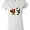 Women's Short Sleeve V-Neck T-Shirt Thumbnail