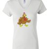 Women's Short Sleeve V-Neck T-Shirt Thumbnail