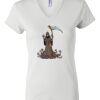 Women's Short Sleeve V-Neck T-Shirt Thumbnail