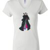 Women's Short Sleeve V-Neck T-Shirt Thumbnail