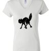 Women's Short Sleeve V-Neck T-Shirt Thumbnail