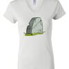 Women's Short Sleeve V-Neck T-Shirt Thumbnail