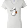 Women's Short Sleeve V-Neck T-Shirt Thumbnail