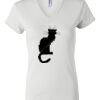 Women's Short Sleeve V-Neck T-Shirt Thumbnail