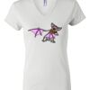 Women's Short Sleeve V-Neck T-Shirt Thumbnail